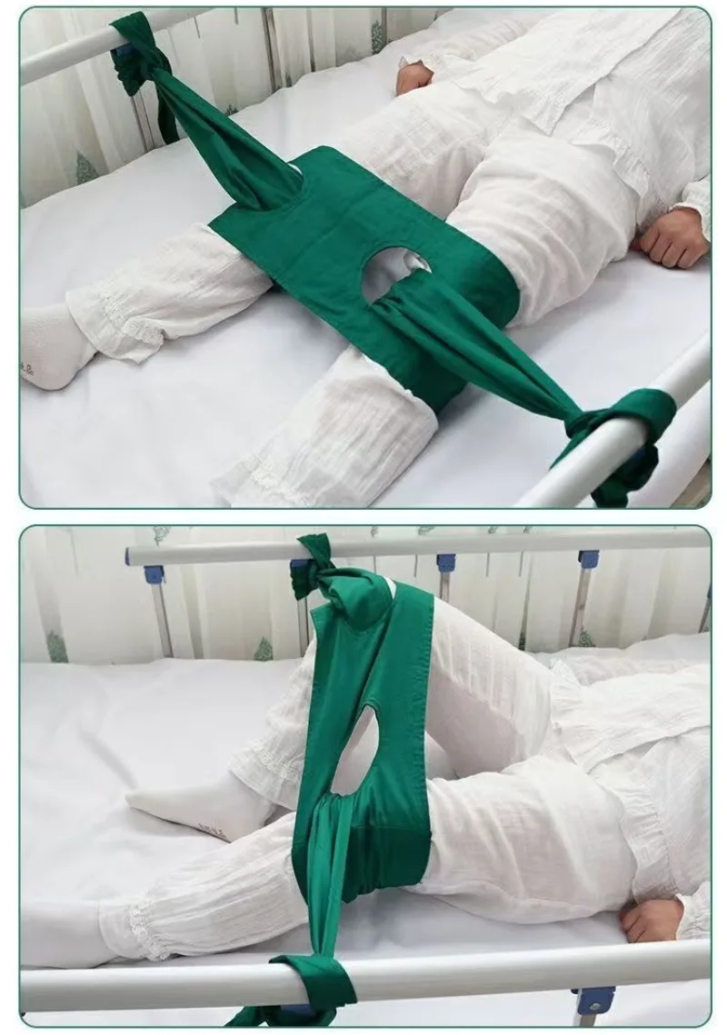 Constraints of The Knee with The Leg Knee Lower Bound Fixed Against The Agitation Lashing Elderly Patient Care in Bed