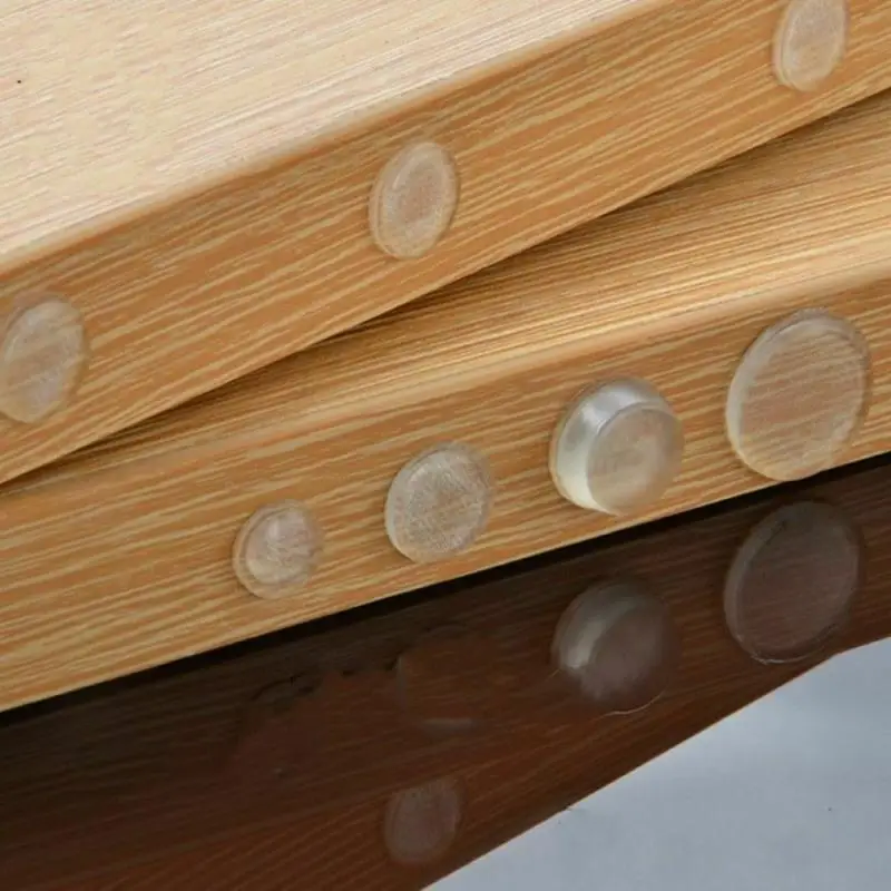 30-100 Uds. Almohadillas autoadhesivas de silicona para muebles, parachoques de gabinete, amortiguador de goma, cojín protector, herrajes para muebles