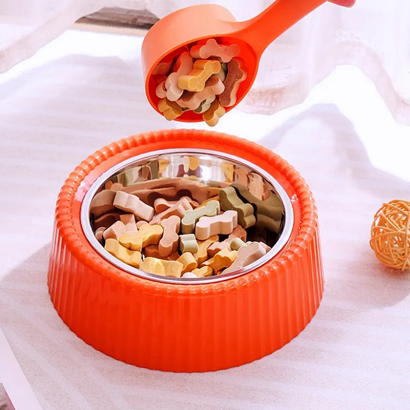 Comedero de acero inoxidable para perros - Tazon de comida y agua