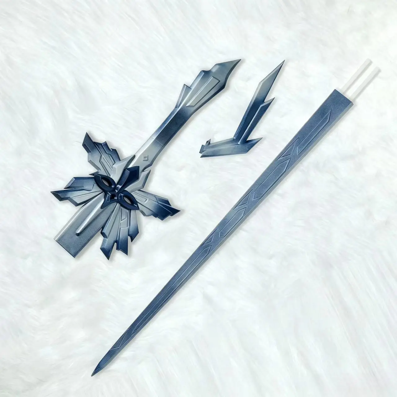 Game Genshin Impact The Captain Capitano Cosplay Sword Prop 3D Printing Prop Halloween Christmas Party Costume Accessory Props