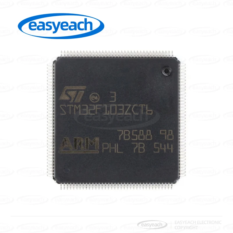STM32F103ZCT6 STMicroelectronics LLQFP-144 ARM Cortex-M3 32 بت متحكم MCU متحكم صغير