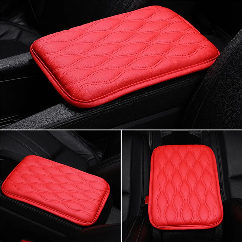 Car Armrest Mat For AUDI S1 S3 S4 S5 S6 S7 SQ5 RS3 RS4 RS5 RS6 TT TTS A4L A6L A5 A3 A2 A1 A7 A8 Q2 Q3 Q5 Q7 R8 Armrest Box Pad