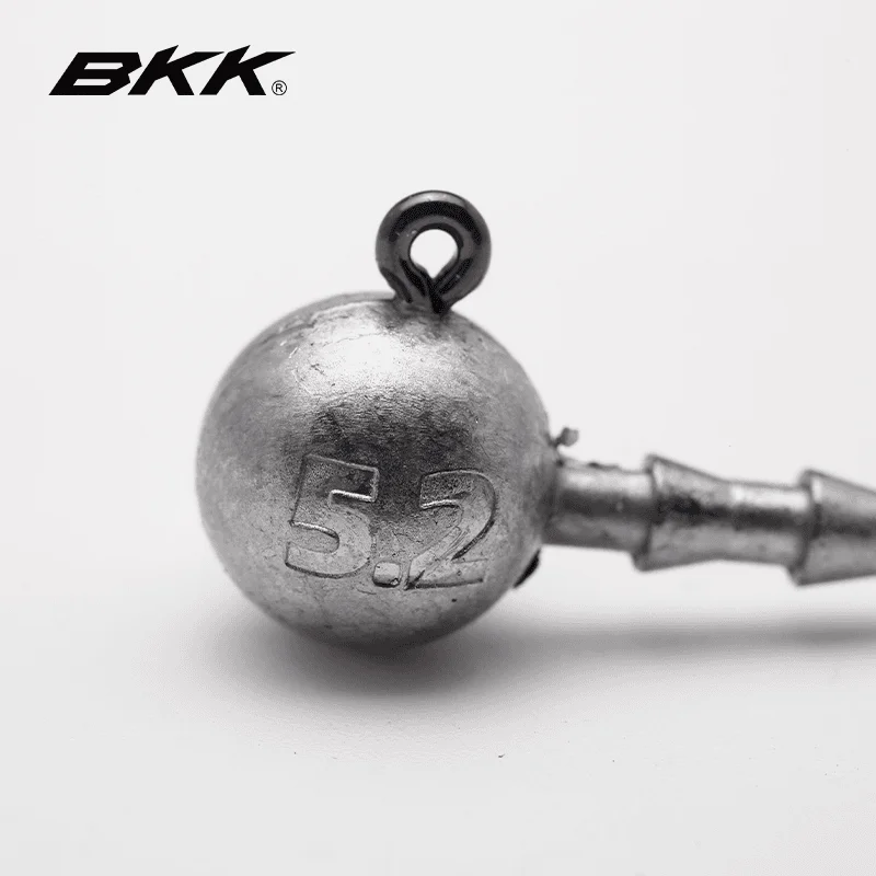 BKK 9060-2X خطافات صيد برأس رصاص مستديرة #4