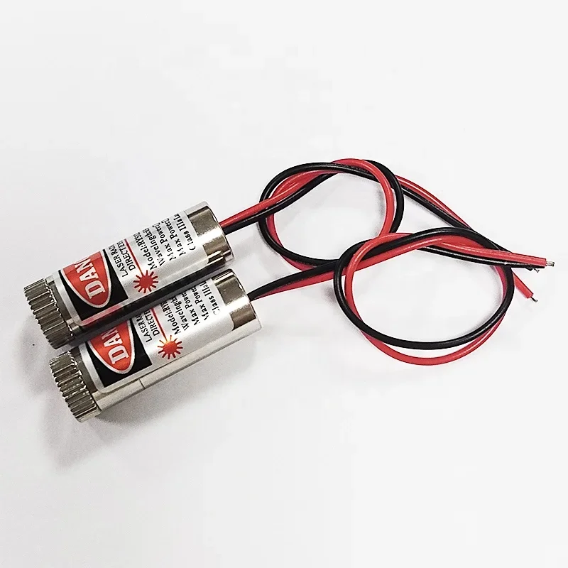 2026 12mm 650nm Adjustable Focus Red Dot Laser Module Laser Infrared Positioning Light