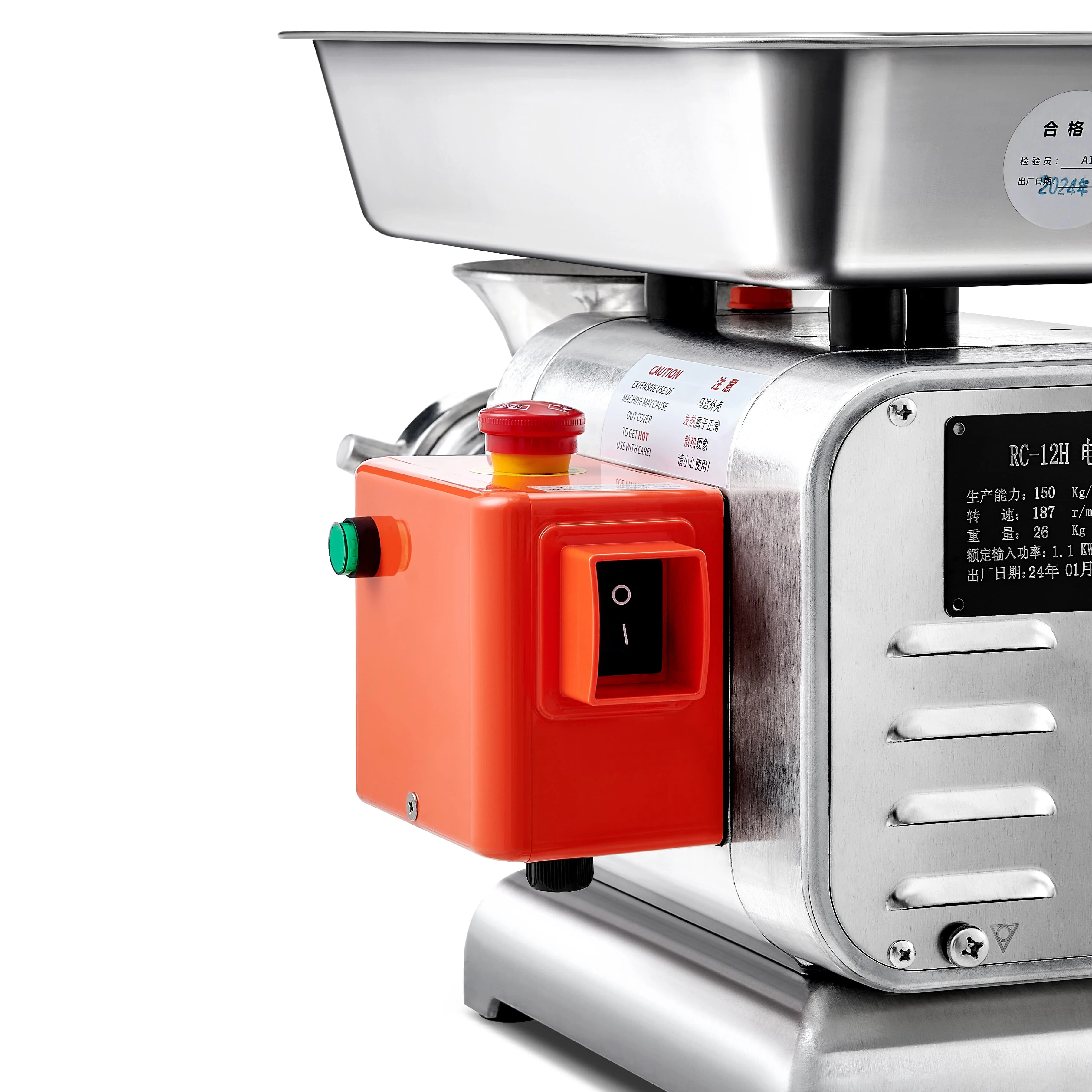 Tritacarne da cucina commerciale multifunzione, affettatrice, tritacarne, tritacarne elettrico automatico