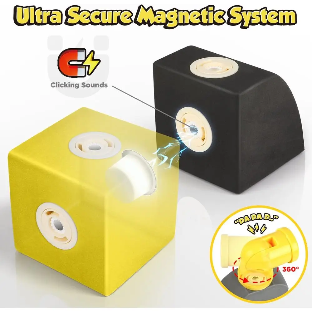 ソフトEVAフォーム磁気ビルディングブロックセット、30ピース幼児用おもちゃ（2～5歳向け）、子供への理想的な贈り物