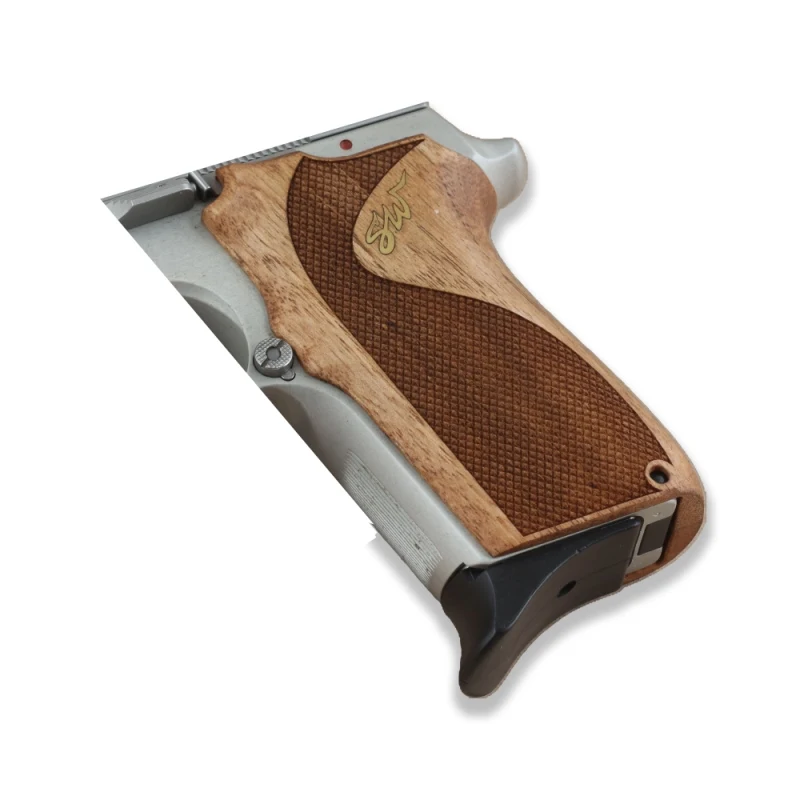 

KSD Brand Smith Wesson 6906 Compatible Walnut Grips Diamond