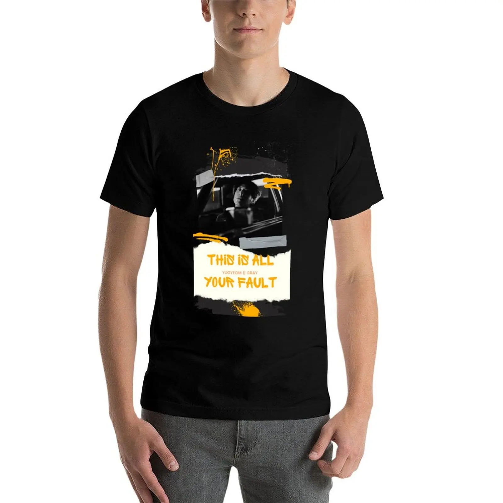 

All Your Fault - Yugyeom Inspired T-Shirt t shirt man plain t shirts with prints T-Shirt