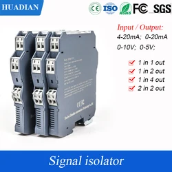 0/4-20mA High Quality Signal Converter Isolator 0-10V 0-5V
