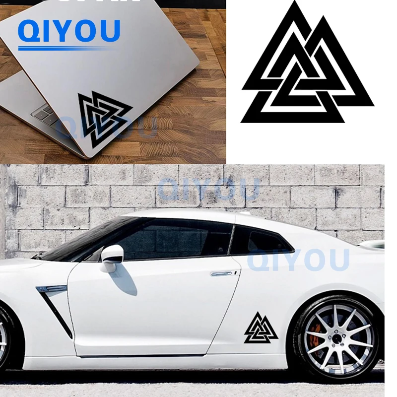 ملصق رمز الفايكنج للسيارة ، ملصق بولي كلوريد الفينيل ، تاليسمان الشمال ، أودين ، الروح ، الرومانسية ، لجسم السيارة ، أجهزة الكمبيوتر المحمولة