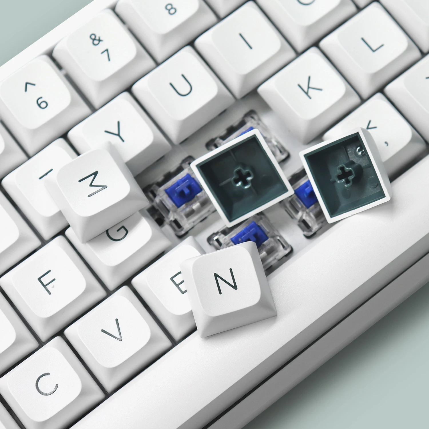 Duplo tiro pbt keycaps xvx perfil personalizado chave boné 189 chave compatível com cherry gateron mx switches gamer teclados mecânicos