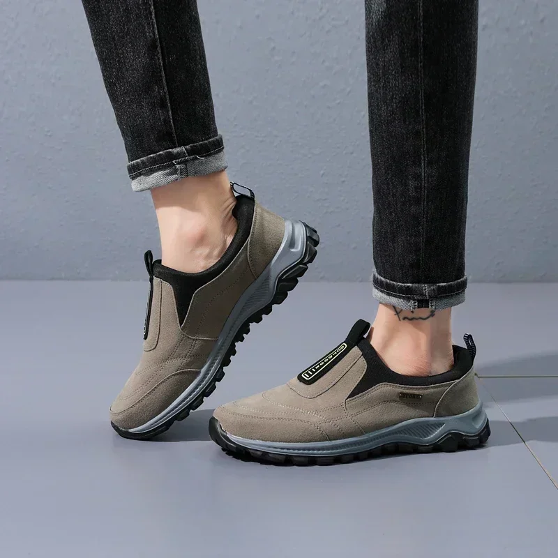 YRZL Herren Outdoor Camping, leichtes Laufen, Joggen, Freizeit Bergsteigen, Herrenschuhe, rutschfeste Wanderschuhe Mann – Detail 21