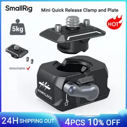 SmallRig Drop-in HawkLock Universal Mini Quick Release Clamp and Plate for Sony DSLR Quickly Lock Compatible Monitors LED Lights