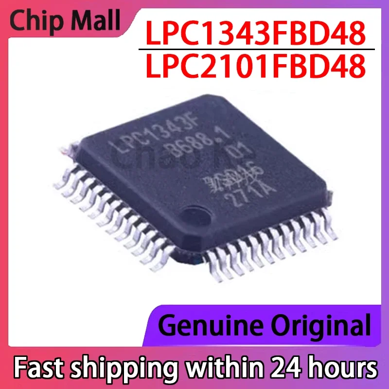 1PCS LPC2101 LPC2101FBD48 LPC1343FBD48 LPC1347FBD48 QFP48  Microcontroller Chip NEW