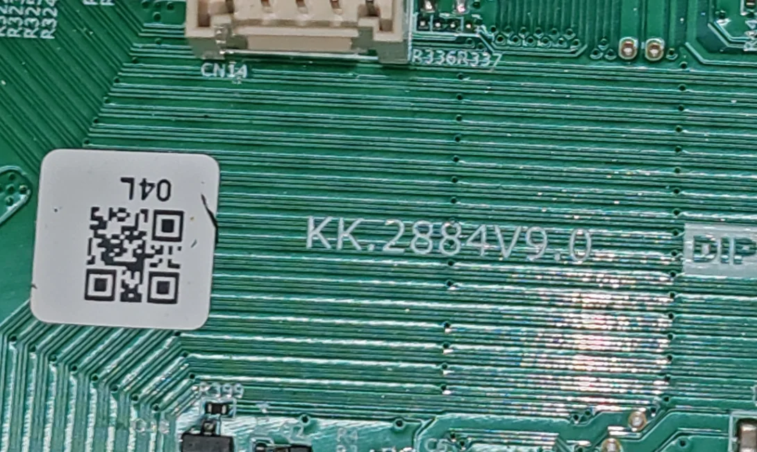 KK.2884V9.0   34033603  EBL61920304   4K LED TV motherboard tested and photographed according to the picture