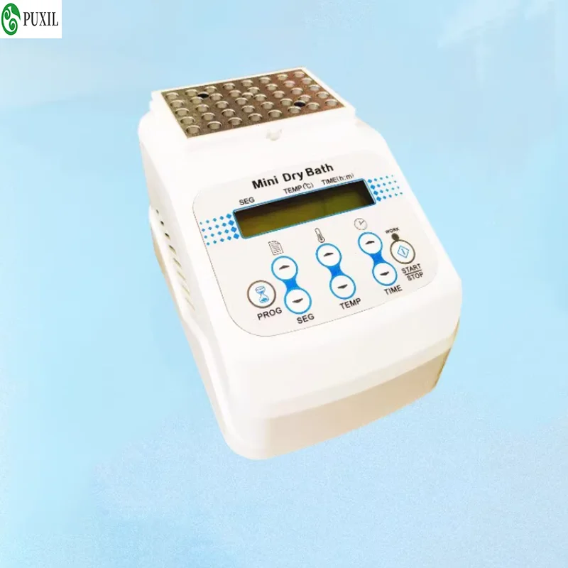 15-tube Test Tube Heater Mini Constant Temperature metal bath Laboratory rapid cooling digital display high and low engineering