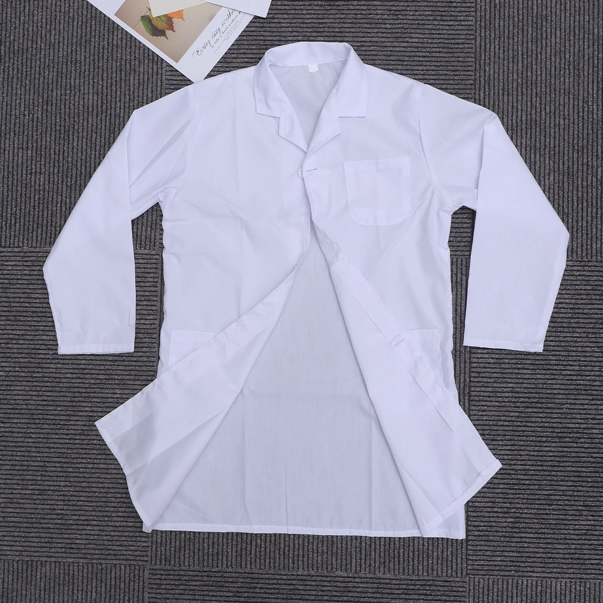 1pc Kids Lab Coat Kinderen Witte Jassen Jongens Kostuum Arts Cosplay Uniform Duurzaam Lichtgewicht Maten Beschikbaar