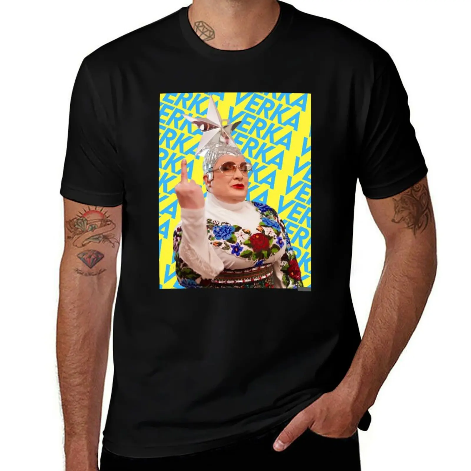 

Verka Serduchka T-Shirt t shirts for man pack cotton t shirts for man graphic funny t shirt for man T-shirt