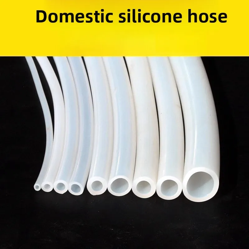 

China Made Silicone Tube High Temperature Resistant White Silicone Hose 2 4 5 6 8 10 12 16mm