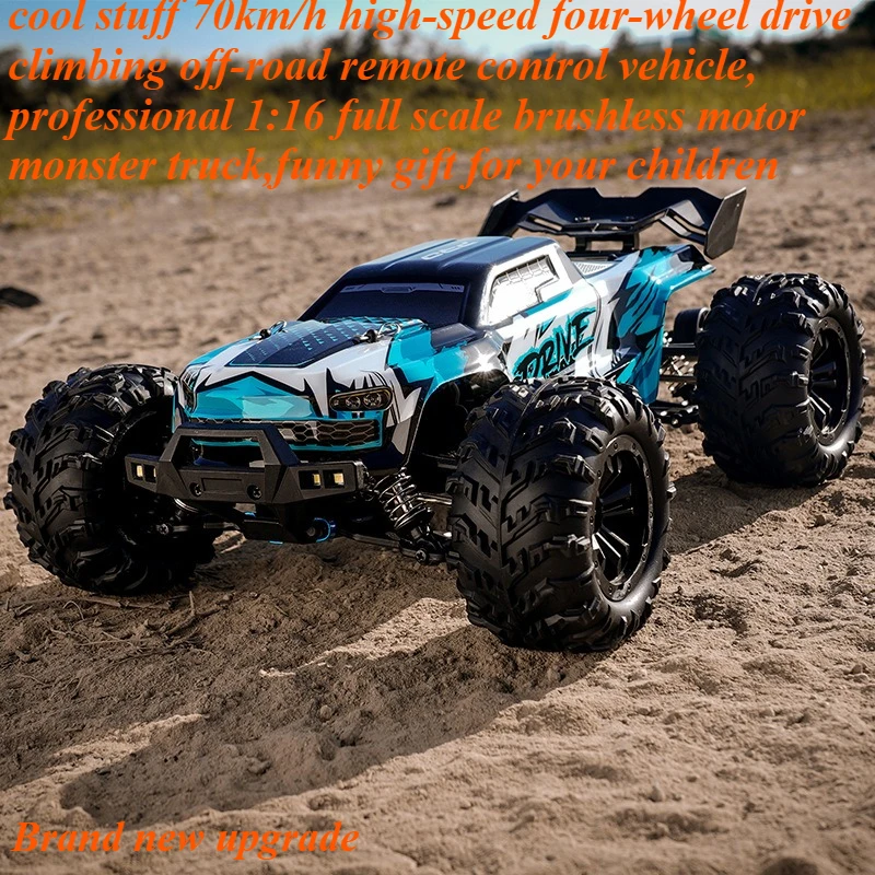 

Cool Stuff Toy Car Funny Gift-80km/h High-speed 4WD Rc Drift Car,1:16 Full Scale Brushless Rc Cars,Monster Truck,Toys for Boys