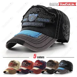Various Sizes Suitable For Different Family Members Parent-Child Letter Pattern Patch Embroidery Cotton Adjustable Baseball Cap