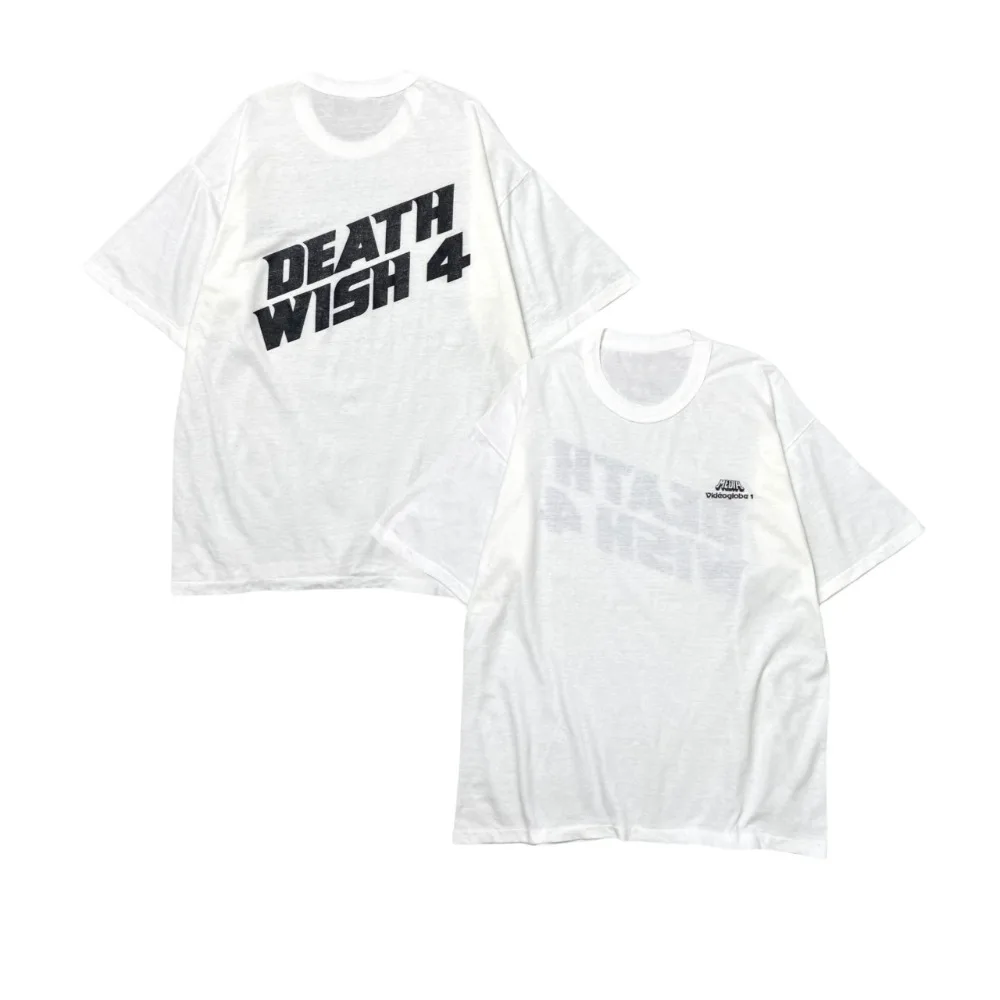 

2025 Death Wish M-16 Double-sided Print Men's Short Sleeve Ins Men's and Women's Imitation Halloween Christmas Shirt