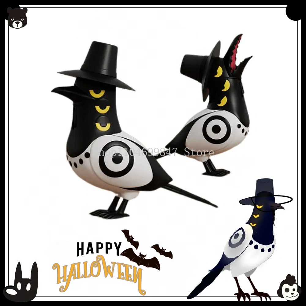 

Фигурка «Охотник на демонов Соус Сорока» Ворона, реквизит для косплея, коллекционный KPOP Jinu, фэнтезийный декор в виде животных для фанатов, аниме Ворона