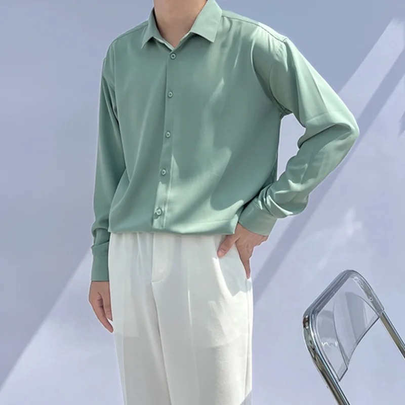 

Белая рубашка с длинным рукавом Мужская модная социальная мужская черная классическая рубашка Корейские свободные повседневные рубашки Мужская офисная официальная рубашка M-2XL