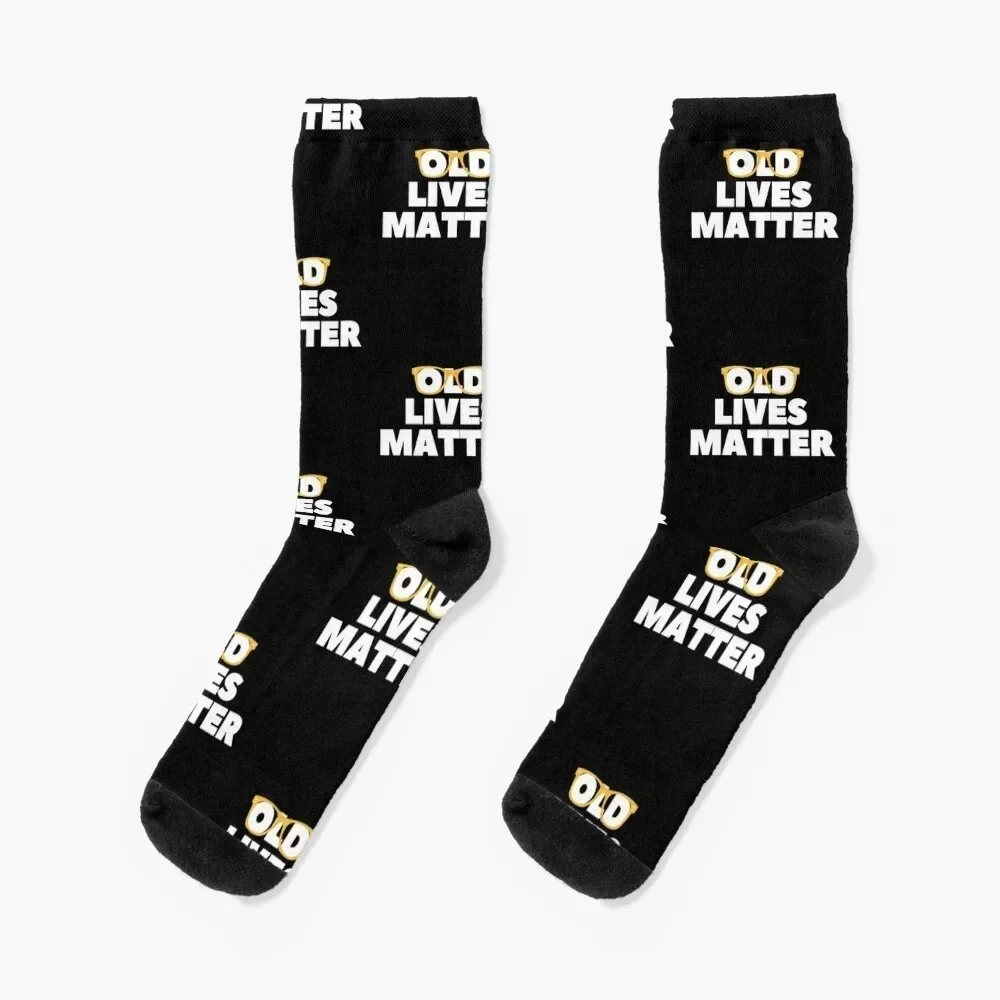 

Old lives matter Socks ankle golf Climbing winter gifts Socks For Men Women's crazy floral basketball Ladies Socks Men's