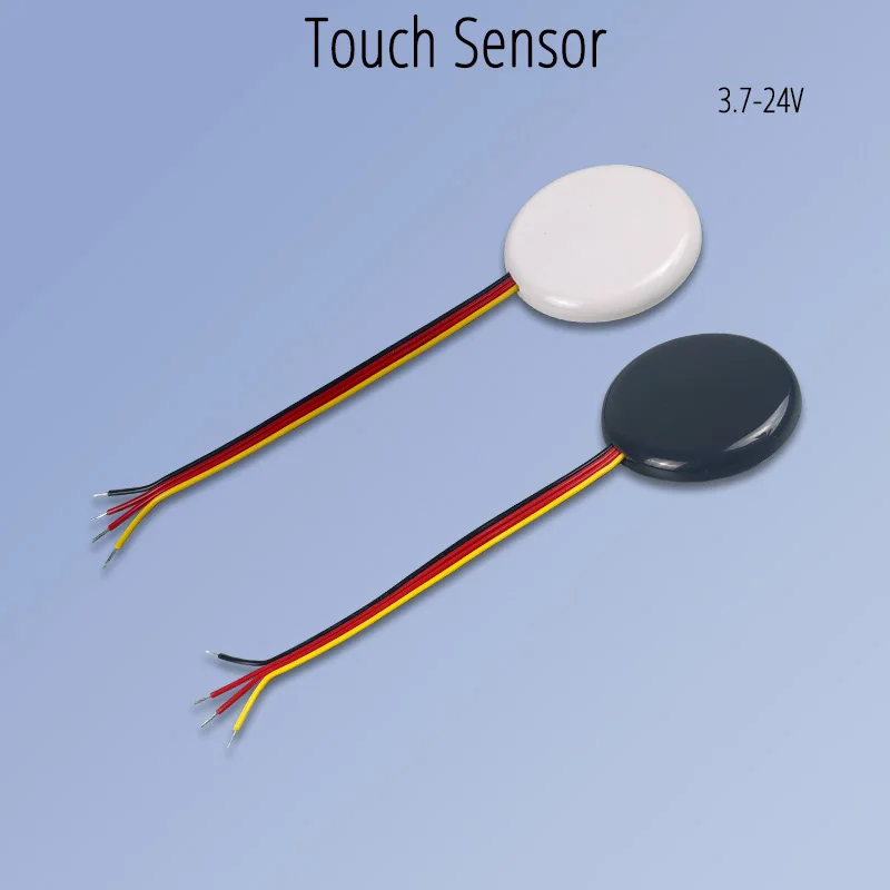 

Сенсорный переключатель, сенсорный диммер для светодиодных лент, 5А, 3,7-24 В постоянного тока, сквозное деревянное крепление, Penetrates 25 мм, скрытый контроль, несколько проводов