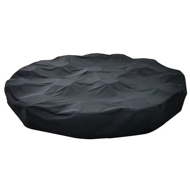 A013 6Ft Pool Cover Above Ground Safety Swimming Pool Covers Waterproof Pool Blanket Covers for Round Inflatable Pool