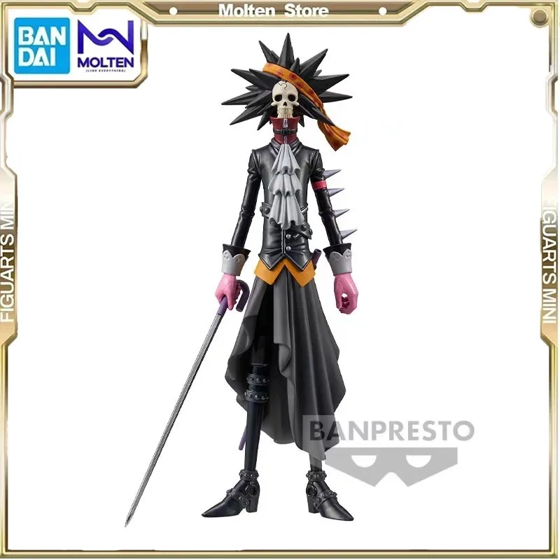 

Bandai натуральная ONE PIECE BROOK, экшн-фигурка, украшение, развлечения, Коллекционная модель, игрушки, детский подарок на день рождения