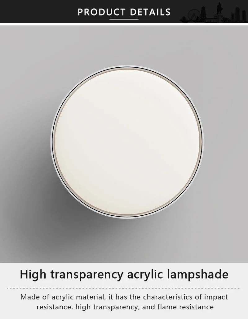 LED Ceiling Fan Lamp with Modern Bladeless Design Quiet Strong Wind Remote Control Adjustable Brightness Household Fan Light