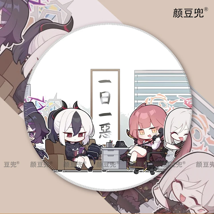 Blue Archive ARU Anime  Desk Mat For L And S Size Gaming Mousepad Gamer Company Keyboard Mouse Mats Carpet Computer Desk Mat