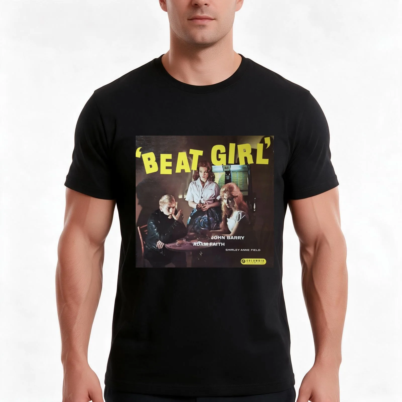Beat Girl - vintage 50s60s rock n roll cult filmmovie - Gillian Hills, Adam Faith, John Barry, Chr T-Shirt, Unisex Men Women