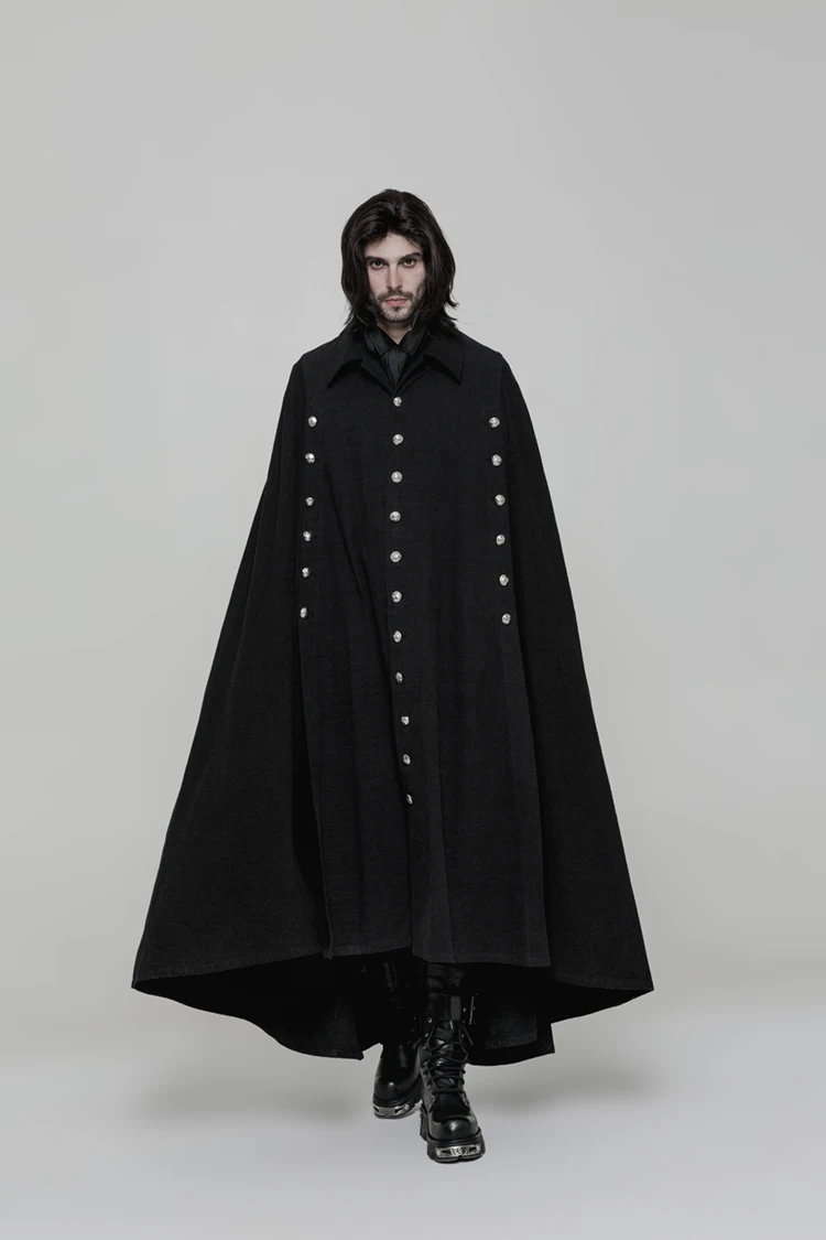 

New Men Long Trench Coat Winter Male Autumn Winter Men's Youth Woolen Cloak Overcoat Tide Hombre Bat Wild Woolen Jackets