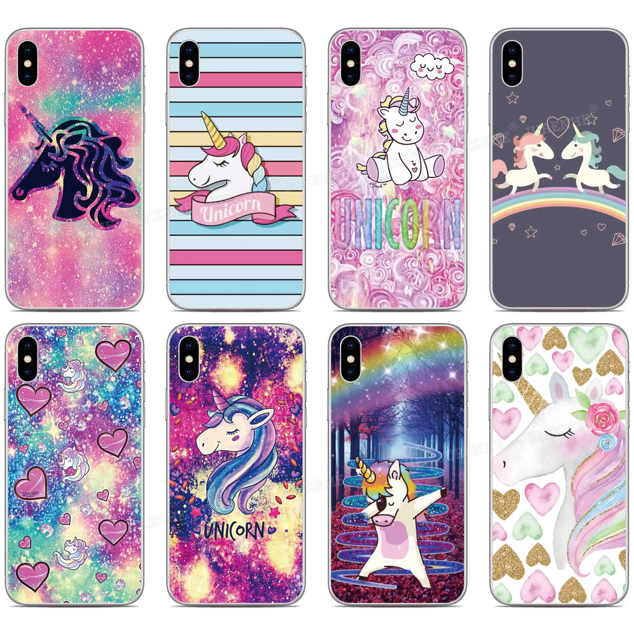 Rainbow Unicorn Cover For HTC U23 U12 Life U20 U11 Desire 21 12 19 20 Plus 10 22 Pro 626 12s M9 Nothing Phone 1 One 2 Two Case