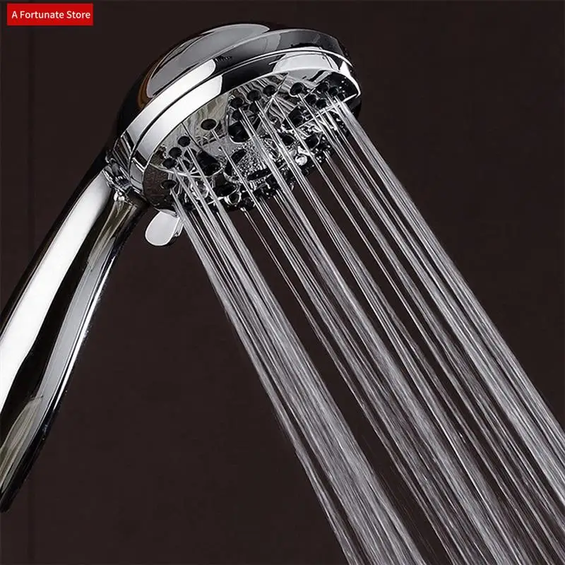 

High Pressure 6-Setting 3.5Inch Handheld Shower With Hose For The Ultimate Shower Experience Easy Install Easy To Use
