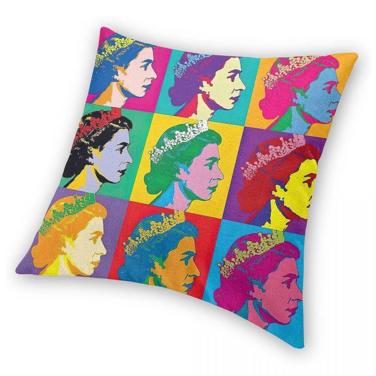 غطاء وسادة مربع من الكتان والقطن ، الفن الأصلي ، نمط الكتان والمخمل ، غطاء مزخرف للأريكة