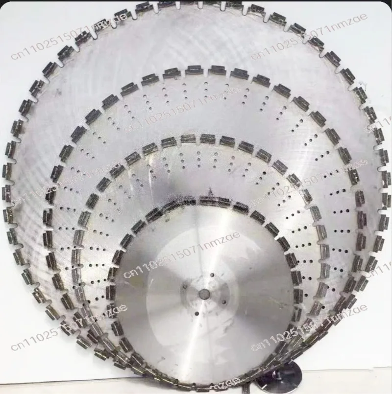 800mm 1000mm Sharp Wave Tooth Saw Blade for Reinforced Concrete Wall Cutting
