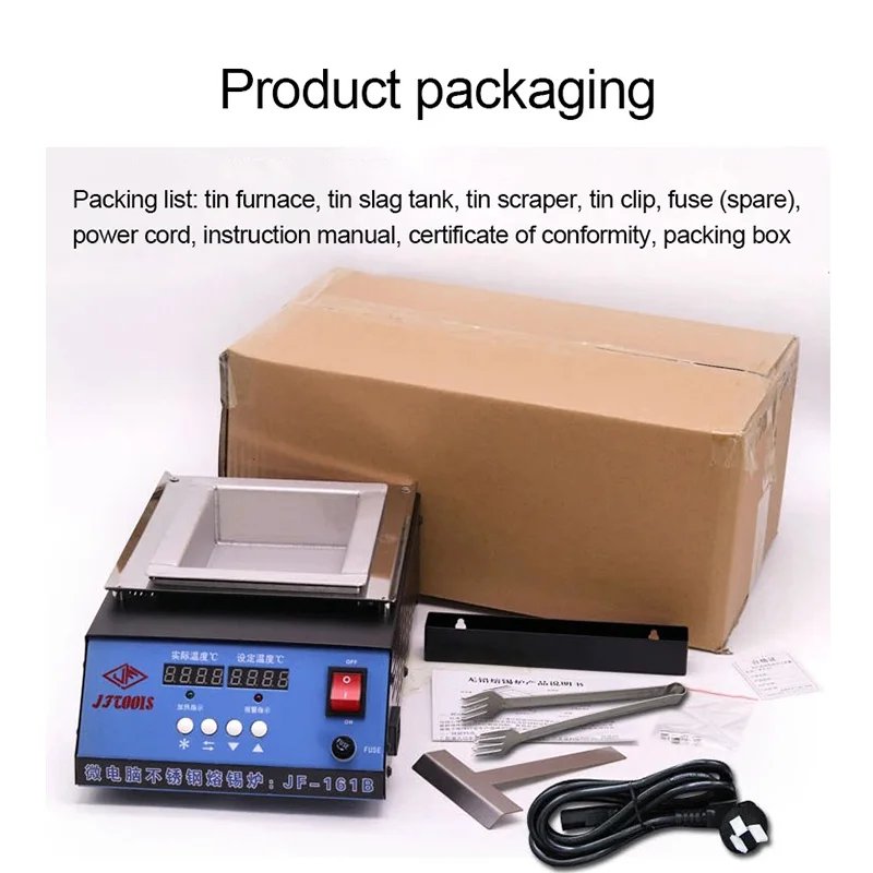 آلة لحام ذكية لفرن التيتانيوم النقي مع طلاء تيتانيوم بدرجة حرارة ثابتة وصديقة للبيئة وخالية من الرصاص