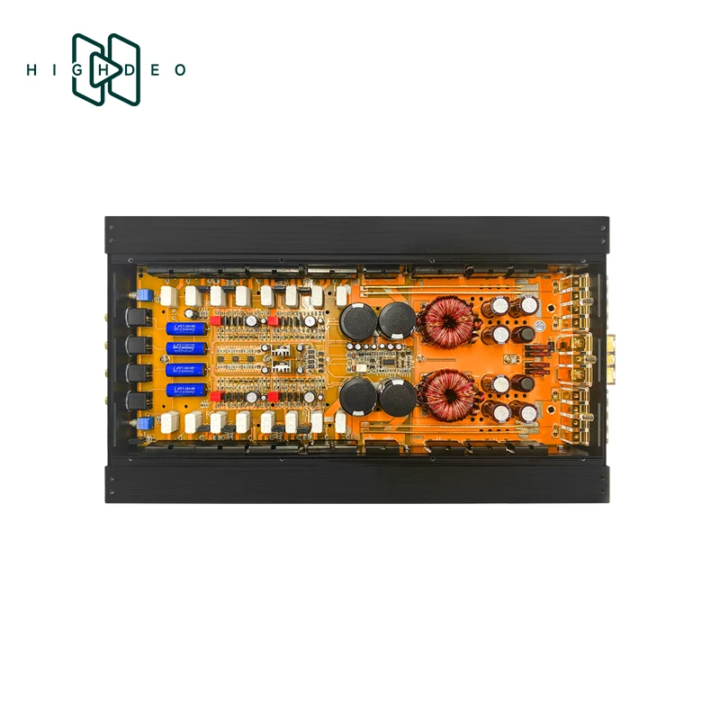 

4-канальный усилитель сверхвысокой мощности премиум-класса 1200 Вт AB класса HA-4.1200 для автомобильной аудиосистемы