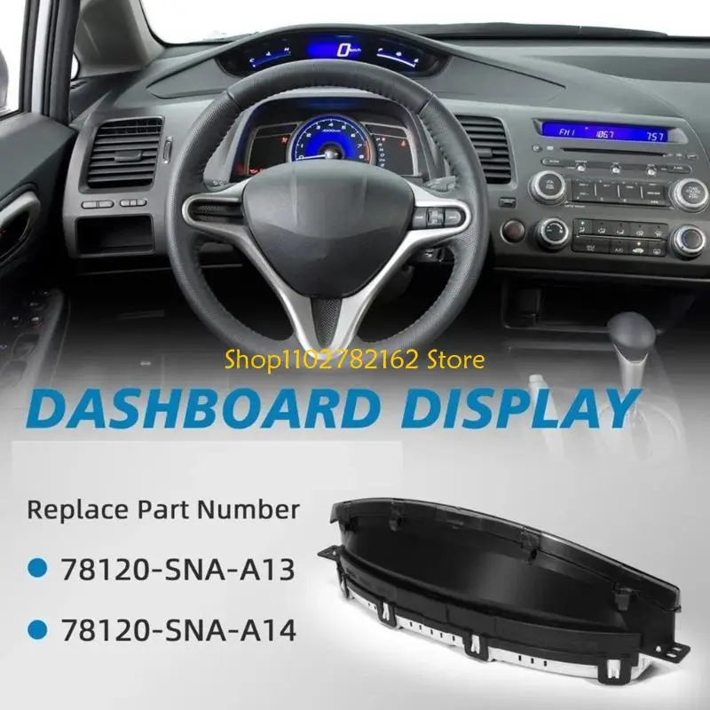 

547B Instrument Cluster Screen Speedometer Display Gauge 78120-SNA-A13 78120-SNA-A14
