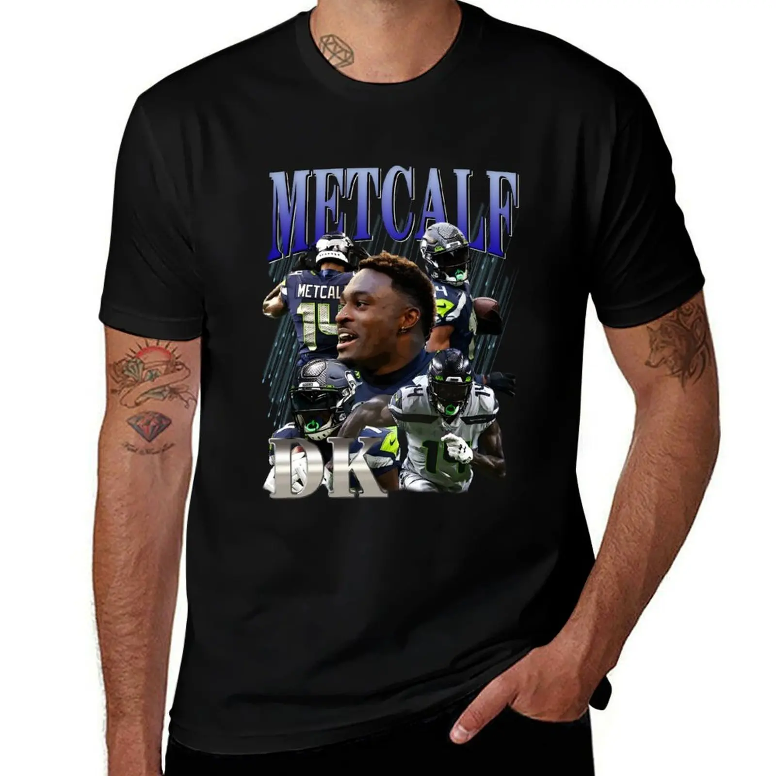 

DK Metcalf Vintage T-Shirt t shirt for man t shirt custom print graphic t shirts for man T-Shirt