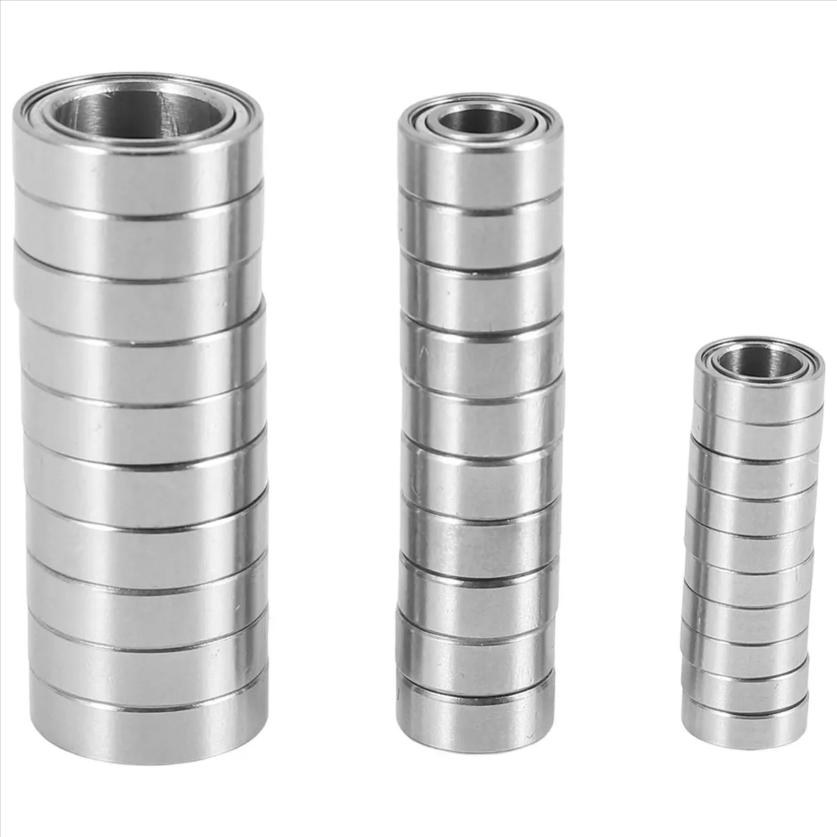 ABME New 30Pcs Metal Steel Ball Bearing Set for -10 DBX10 10421-S 9102 1/10 RC Car Spare Parts Accessories