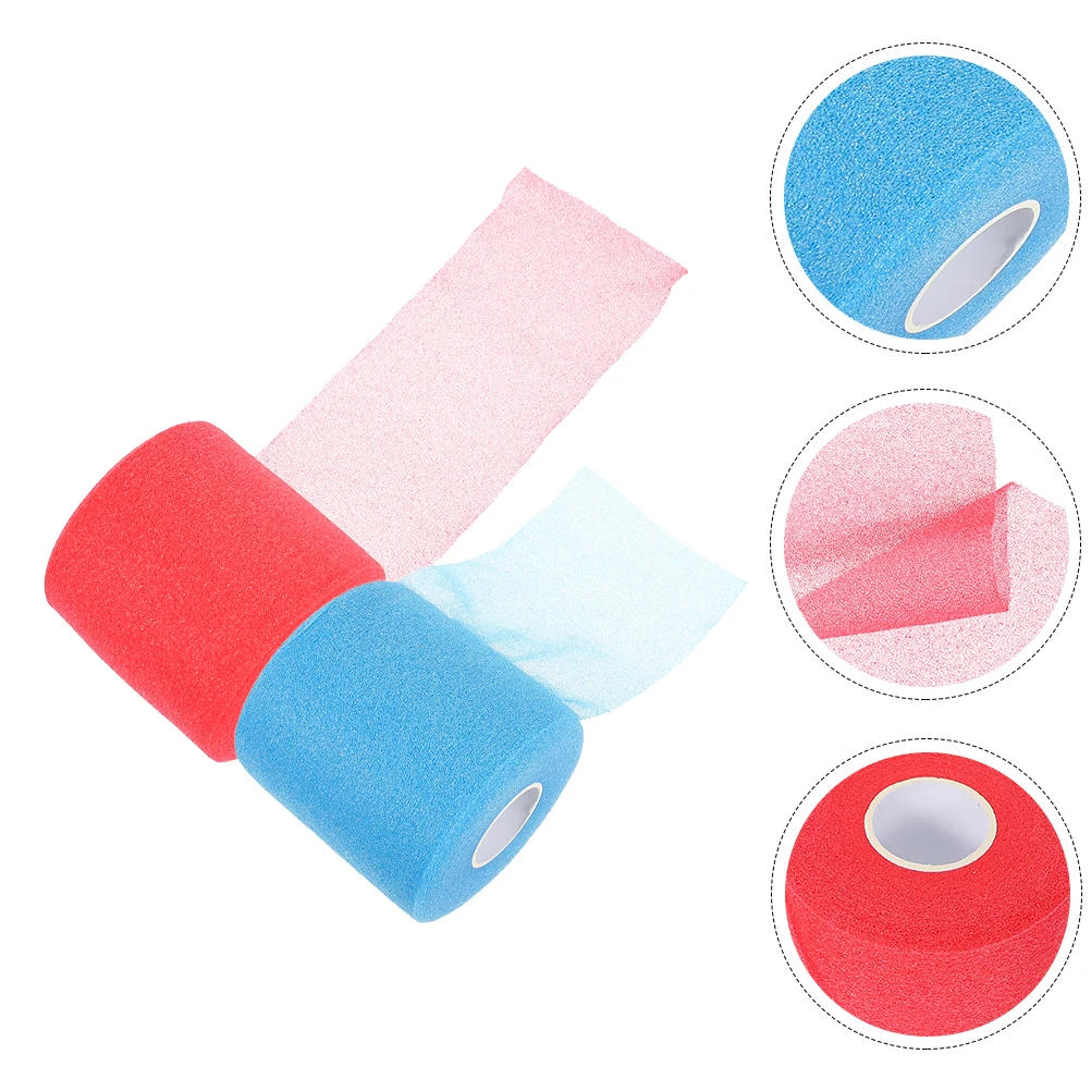 2 لفات المحمولة مضرب بدمنتون شريط لحام مطاطا رياضي التفاف للكاحل المعصم الركبة دعم متعددة الوظائف إصابة رياضية #6