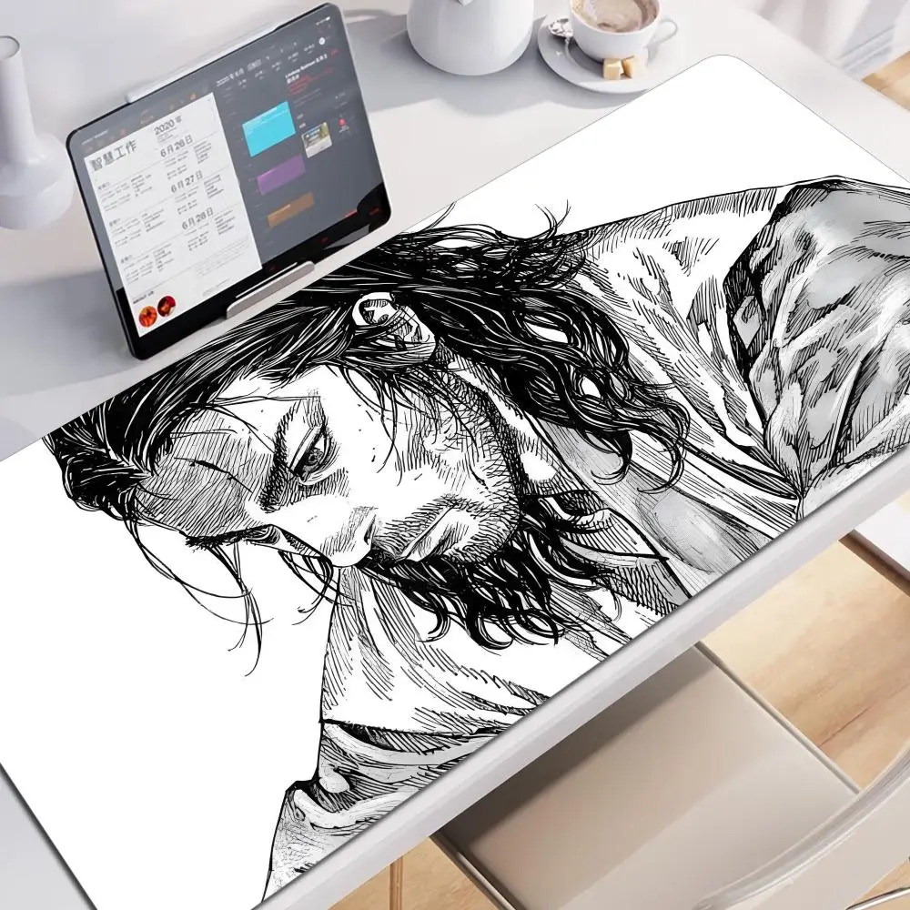 

Large Mouse Pad 900x400mm Vagabond Manga Katana MousePad Gaming Accessories Deskmat Carpet Desk Mat Office Pads Pc Xxl MausePad
