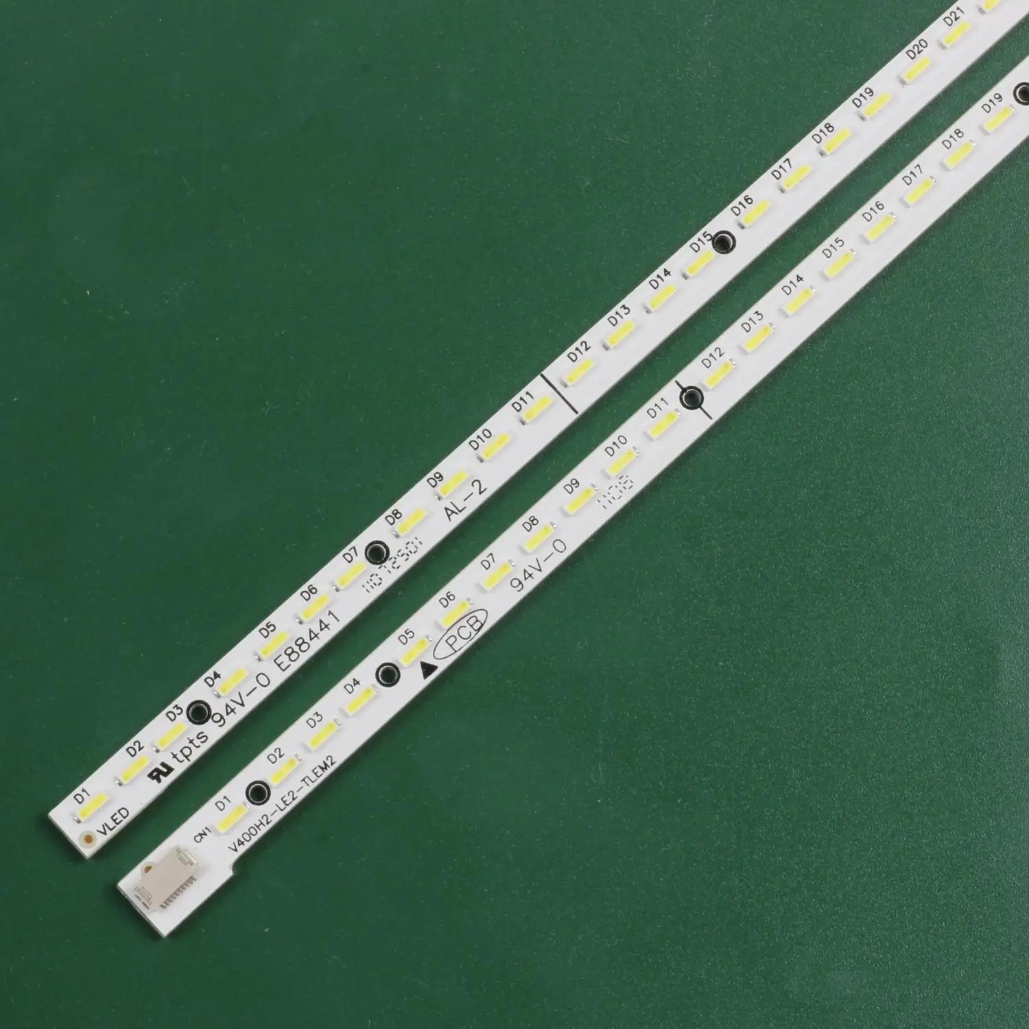 LED 백라이트 스트립 40AL800 40EL100C V400HJ2-LE2 E187565 V400H2-LE2-TLEM2 TREM2 V400H2-LE2-TLEM1 TREM1 66LED 453mm