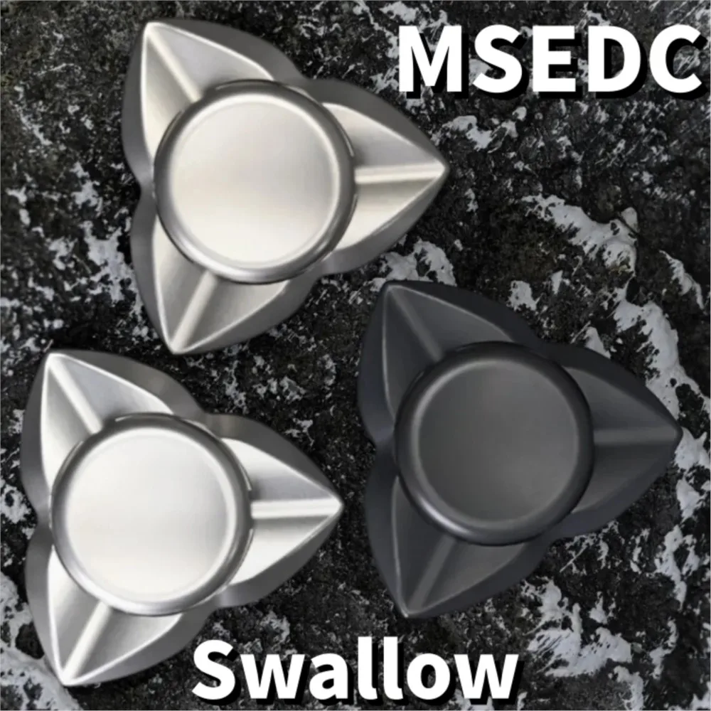 

MSEDC Ласточка Непоседа Спиннер Непоседа игрушки Взрослые гаджеты для облегчения тревоги Трехлистный Спиннер Оригинальный дизайн Gyeo