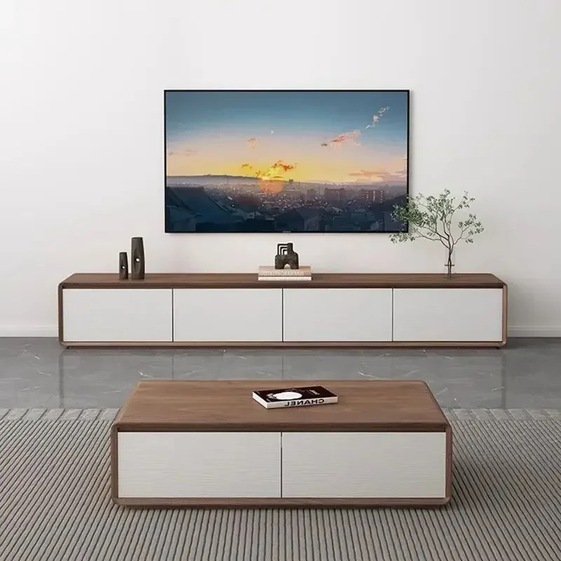 Nordic Aesthetic Tv Stands Modern Living Room Cabinets Luxury Minimalist Tv Table Storage Organizer Muebles Trendy Furniture